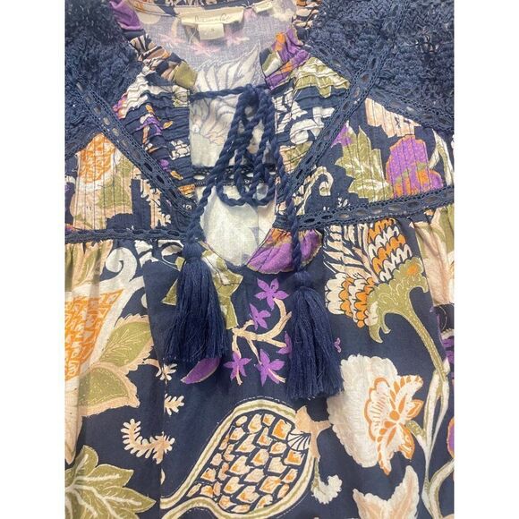 Anthropologie Letmebe Fiore Lace Tunic Dress Small Let me Be - Picture 7 of 8